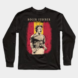 Roger Federer Long Sleeve T Shirts for Sale TeePublic